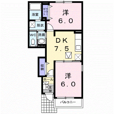 ジョイ　Ⅱ 102【管理NO：1-015341702-01020】 ★家具家電は申し込み後に搬入します★ ★2026年10月中旬入居可能★の外観画像