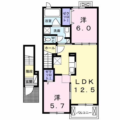 ポルトボヌール 203【管理NO：1-022241301-02030】 ★家具家電は申し込み後に搬入します★ ★2026年10月上旬入居可能★の外観画像