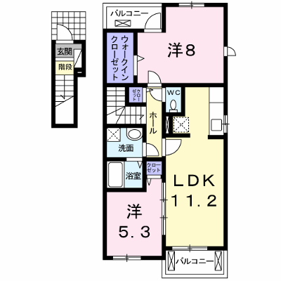 ラタピア 201【管理NO：1-016055501-02010】 ★家具家電は申し込み後に搬入します★の外観画像