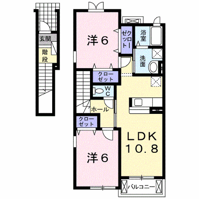 パルテール 203【管理NO：1-015796201-02030】 ★家具家電は申し込み後に搬入します★ ★2026年10月上旬入居可能★の外観画像