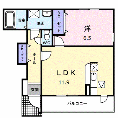 スターハイツＢ 102【管理NO：1-014850402-01020】 ★家具家電は申し込み後に搬入します★ ★2026年11月上旬入居可能★の外観画像