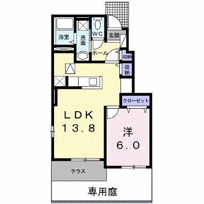 ソラーナ２ 104【管理NO：1-020541402-01040】 ★家具家電は申し込み後に搬入します★の外観画像