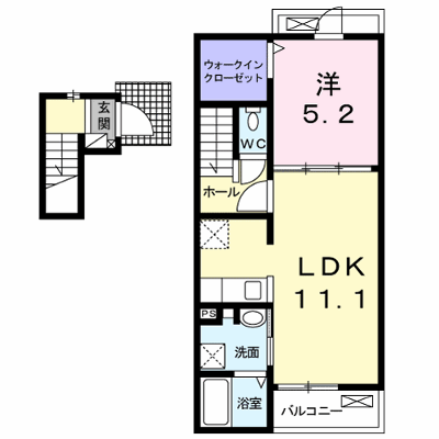 リッツ　アグリス 203【管理NO：1-021816001-02030】 ★家具家電は申し込み後に搬入します★ ★2026年10月下旬入居可能★の外観画像