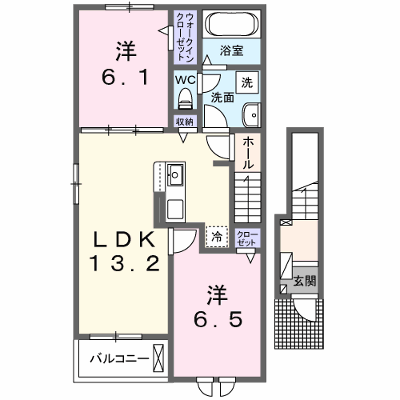 ハッフルパフⅡ 201【管理NO：1-026630102-02010】 ★家具家電は申し込み後に搬入します★の外観画像