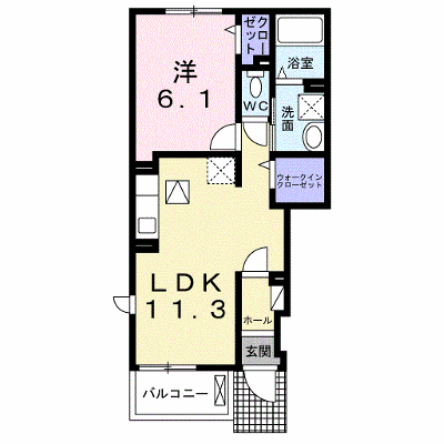 ネオ　フォレスト 101【管理NO：1-025665301-01010】 ★家具家電は申し込み後に搬入します★ ★2026年10月中旬入居可能★の外観画像