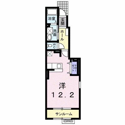 ブリーズ・アルカディアⅡ 101【管理NO：1-016265702-01010】 ★家具家電は申し込み後に搬入します★ ★2026年11月中旬入居可能★の外観画像