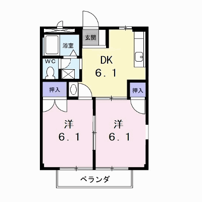 メゾンファミールⅡ 201【管理NO：1-003131102-02010】 ★家具家電は申し込み後に搬入します★ ★2026年10月中旬入居可能★の外観画像