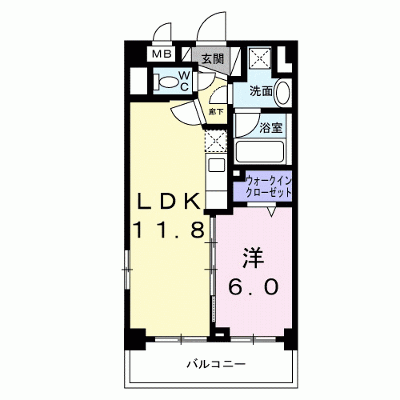レジス城ノ堀 205【管理NO：1-027002201-02050】 ★家具家電は申し込み後に搬入します★ ★2026年11月中旬入居可能★の外観画像