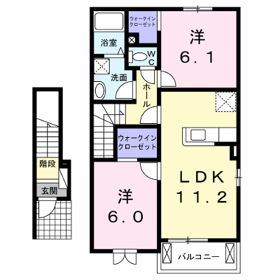 ラ　グラシアス 205【管理NO：1-018727001-02040】 ★家具家電は申し込み後に搬入します★ ★2026年10月中旬入居可能★の外観画像