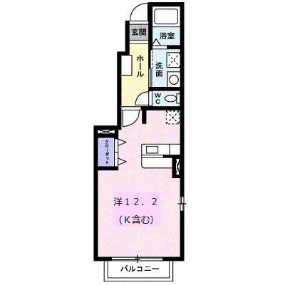 ヴィラヒルズＤ 101【管理NO：1-013806901-01010】 ★家具家電は申し込み後に搬入します★ ★2026年10月下旬入居可能★の外観画像