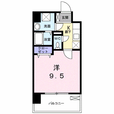 スカイパレス空港東 302【管理NO：1-021227901-03020】 ★家具家電は申し込み後に搬入します★ ★2026年10月中旬入居可能★の外観画像