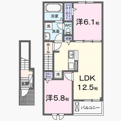 平田台アネックス 203【管理NO：1-027079201-02030】 ★家具家電は申し込み後に搬入します★ ★2026年10月下旬入居可能★の外観画像
