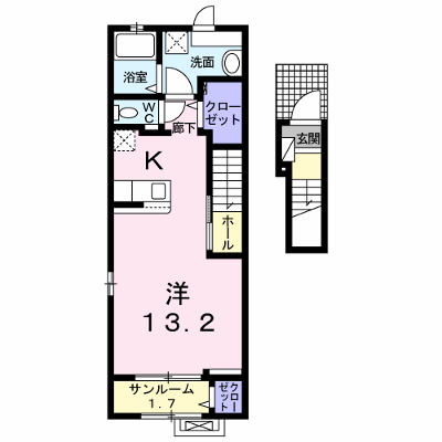 トリニティ・ベイ新別府　Ⅰ 205【管理NO：1-025056601-02050】 ★家具家電は申し込み後に搬入します★の外観画像