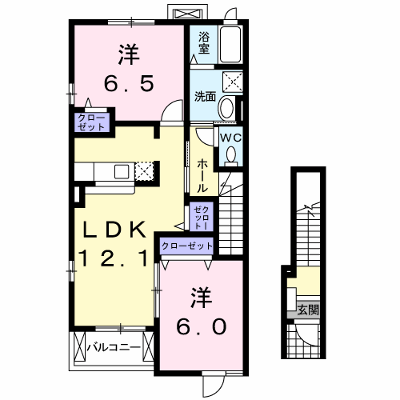 サン・ジュリオⅠ 201【管理NO：1-015097201-02010】 ★家具家電は申し込み後に搬入します★ ★2026年09月下旬入居可能★の外観画像