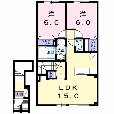 サンフィールド 202【管理NO：1-017039301-02020】 ★家具家電は申し込み後に搬入します★ ★2026年10月上旬入居可能★の外観画像