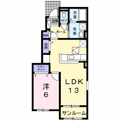 サン　パインテイル　Ａ 101【管理NO：1-021439901-01010】 ★家具家電は申し込み後に搬入します★ ★2026年11月中旬入居可能★の外観画像