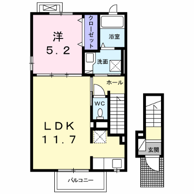 フォレスト　Ａ棟 201【管理NO：1-022158001-02010】 ★家具家電は申し込み後に搬入します★ ★2026年11月下旬入居可能★の外観画像