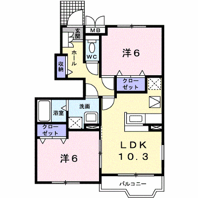 サンリバーガーデン 101【管理NO：1-012973901-01010】 ★家具家電は申し込み後に搬入します★ ★2026年10月中旬入居可能★の外観画像