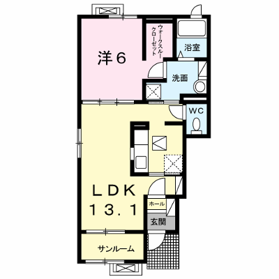 グランディール 101【管理NO：1-025358501-01010】 ★家具家電は申し込み後に搬入します★ ★2026年11月中旬入居可能★の外観画像