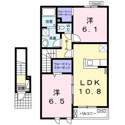 ストリングス・ワン 203【管理NO：1-019676301-02030】 ★家具家電は申し込み後に搬入します★ ★2026年10月下旬入居可能★の外観画像