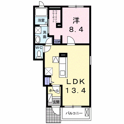 ハーモニー 105【管理NO：1-019008601-01040】 ★家具家電は申し込み後に搬入します★ ★2026年11月上旬入居可能★の外観画像