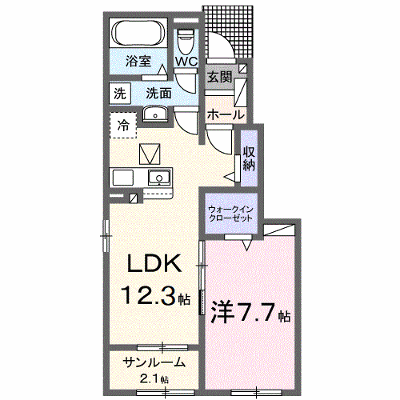 グラン・シャリオ伊勢崎　壱番館 103【管理NO：1-026838201-01030】 ★家具家電は申し込み後に搬入します★ ★2026年11月中旬入居可能★の外観画像