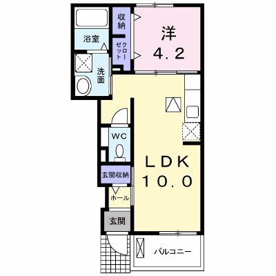 ドリームハイツＡ 103【管理NO：1-019184301-01030】 ★家具家電は申し込み後に搬入します★ ★2026年11月下旬入居可能★の外観画像