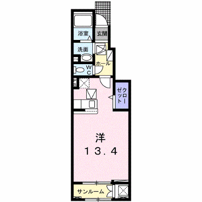 キング・ガーデン 105【管理NO：1-026519101-01050】 ★家具家電は申し込み後に搬入します★の外観画像