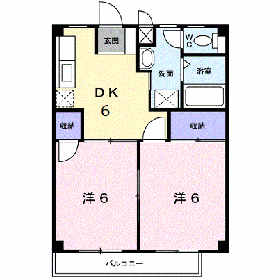 ファミーユⅡ 103【管理NO：1-005318602-01030】 ★家具家電は申し込み後に搬入します★ ★2026年11月上旬入居可能★の外観画像