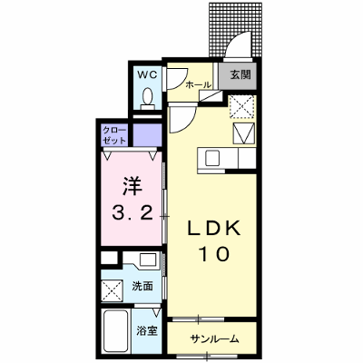 アイーダ・メイカ 103【管理NO：1-023040801-01030】 ★家具家電は申し込み後に搬入します★ ★2026年10月中旬入居可能★の外観画像