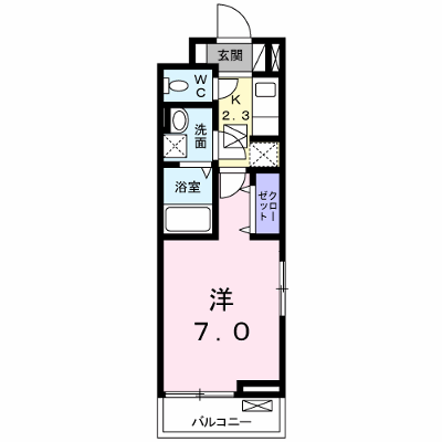 アイリス関場 101【管理NO：1-023303601-01010】 ★家具家電は申し込み後に搬入します★ ★2026年11月中旬入居可能★の外観画像