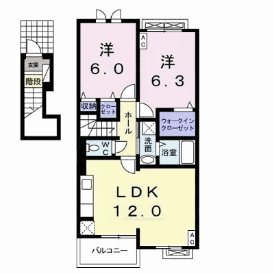 ヴィッファＢ 202【管理NO：1-019752801-02020】 ★家具家電は申し込み後に搬入します★ ★2026年10月下旬入居可能★の外観画像