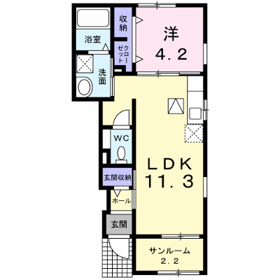 メゾン　ジュネス 105【管理NO：1-024442501-01050】 ★家具家電は申し込み後に搬入します★ ★2026年10月中旬入居可能★の外観画像