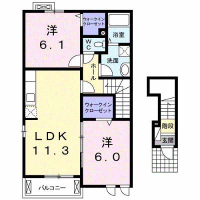 カーサ・デスパシオ　Ⅱ 201【管理NO：1-018148501-02010】 ★家具家電は申し込み後に搬入します★ ★2026年11月上旬入居可能★の外観画像