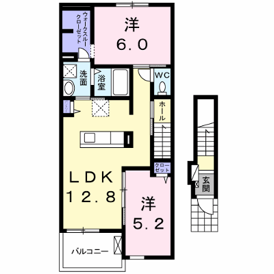 サニーヒルズ　Ａ 203【管理NO：1-021646501-02030】 ★家具家電は申し込み後に搬入します★ ★2026年11月上旬入居可能★の外観画像