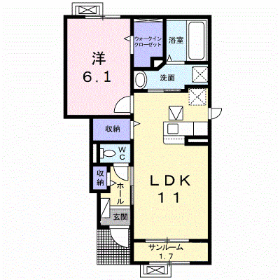 スプリング　ファインⅡ 105【管理NO：1-027051102-01050】 ★家具家電は申し込み後に搬入します★ ★2026年11月中旬入居可能★の外観画像