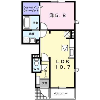 ドリームスクエア　Ａ 104【管理NO：1-013831601-01040】 ★家具家電は申し込み後に搬入します★ ★2026年11月上旬入居可能★の外観画像