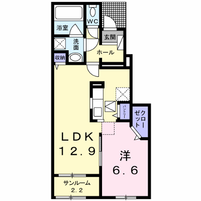 アン・ジュールⅤ 102【管理NO：1-022204701-01020】 ★家具家電は申し込み後に搬入します★ ★2026年11月中旬入居可能★の外観画像