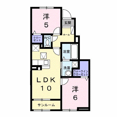カーサ・コルーテ福 104【管理NO：1-028869001-01040】 ★家具家電は申し込み後に搬入します★ ★2027年03月上旬入居可能★の外観画像