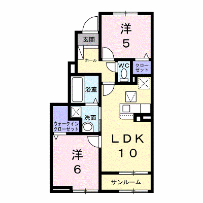 カーサ・コルーテ福 102【管理NO：1-028869001-01020】 ★家具家電は申し込み後に搬入します★ ★2027年03月上旬入居可能★の外観画像