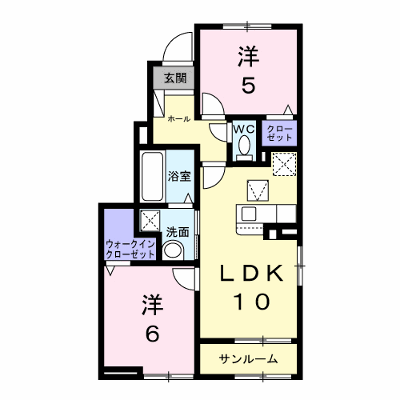 カーサ・コルーテ福 101【管理NO：1-028869001-01010】 ★家具家電は申し込み後に搬入します★ ★2027年03月上旬入居可能★の外観画像