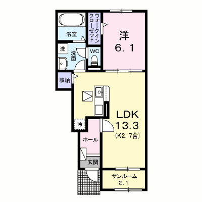 プティ　ボヌール 103【管理NO：1-028685801-01030】 ★家具家電は申し込み後に搬入します★ ★2027年01月下旬入居可能★の外観画像