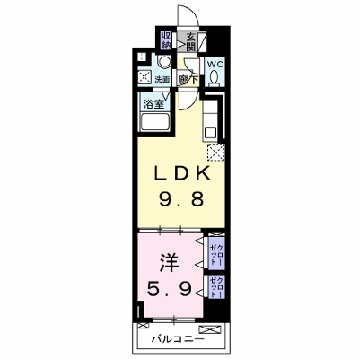 ヴィア・ラッテア 402【管理NO：1-026929001-04020】 ★家具家電は申し込み後に搬入します★ ★2026年11月中旬入居可能★の外観画像