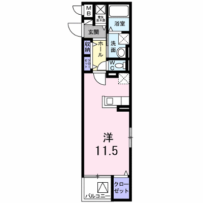 プラシード・パラッツオ 201【管理NO：1-017621401-02010】 ★家具家電は申し込み後に搬入します★ ★2026年11月上旬入居可能★の外観画像