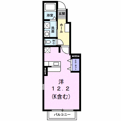 ベルコリーヌ 106【管理NO：1-022246201-01060】 ★家具家電は申し込み後に搬入します★ ★2026年10月中旬入居可能★の外観画像