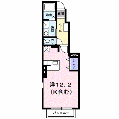キートス 104【管理NO：1-016216301-01040】 ★家具家電は申し込み後に搬入します★の外観画像