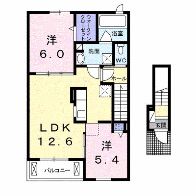 スプリングフィールドⅣ　Ｂ 202【管理NO：1-024012602-02020】 ★家具家電は申し込み後に搬入します★ ★2026年11月上旬入居可能★の外観画像
