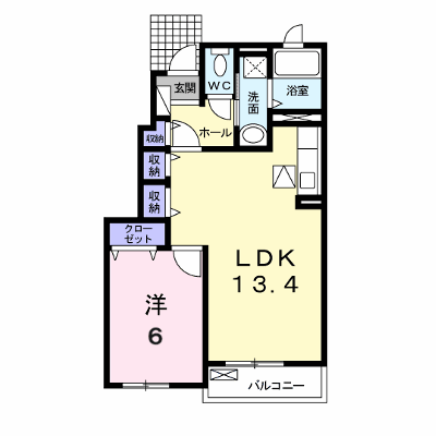 ヴィラーレ 103【管理NO：1-017965101-01030】 ★家具家電は申し込み後に搬入します★ ★2026年11月上旬入居可能★の外観画像