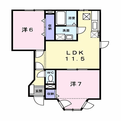 ジェミネス　Ａ棟 102【管理NO：1-010257301-01020】 ★家具家電は申し込み後に搬入します★ ★2026年11月中旬入居可能★の外観画像