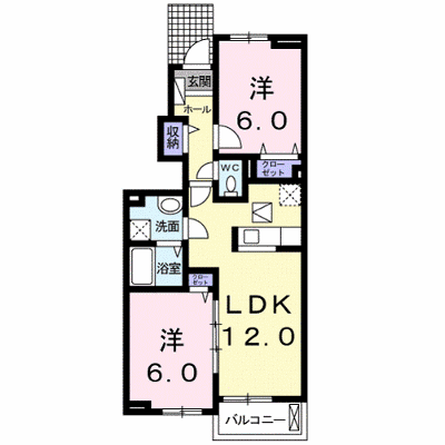 カメリア　レインⅡ 103【管理NO：1-018851102-01030】 ★家具家電は申し込み後に搬入します★ ★2026年11月中旬入居可能★の外観画像